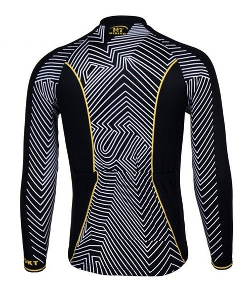 BLUZA kolarska zimowa - ocieplana / bluza rowerowa kiditokt