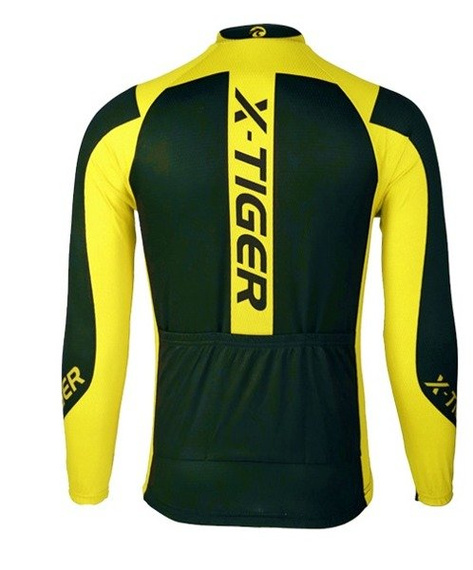 BLUZA kolarska zimowa - ocieplana / bluza rowerowa x-tiger