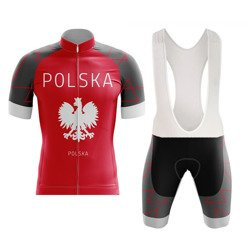 Komplet kolarski letni Polska | Strój rowerowy na lato - Centro 3