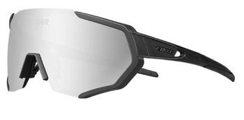 OKULARY SPORTOWE UV-400 | +5 SZKIEŁ /  WHITE-BLACK