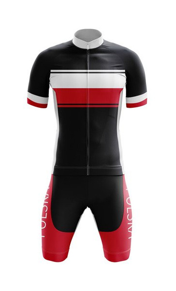 Komplet kolarski letni Polska | Strój rowerowy na lato - Centro 8