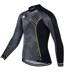 BLUZA kolarska zimowa - ocieplana / bluza rowerowa kiditokt