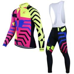 Komplet rowerowy wiosenno-jesienny / strój kolarski kiditokt