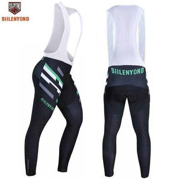 Komplet rowerowy zimowy-ocieplany / strój kolarski SIILENYOUND/ roz. XL