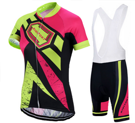 Damski komplet kolarski  | strój rowerowy dla kobiet Kiditokt