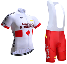 Komplet kolarski  | strój rowerowy La Mondiale 2017