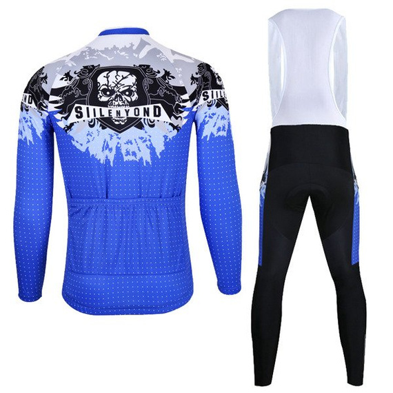 Komplet rowerowy zimowy-ocieplany / strój kolarski Siilenyond