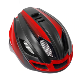 KASK ROWEROWY / KASK KOLARSKI I MTB  / ULTRALEKKI - CZERWONY