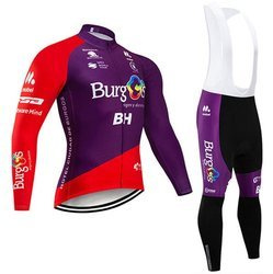 Komplet kolarski zimowy / odzież rowerowa ocieplana BH