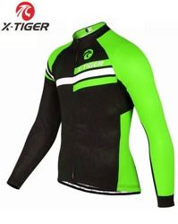 BLUZA kolarska zimowa - ocieplana  / bluza rowerowa x-tiger