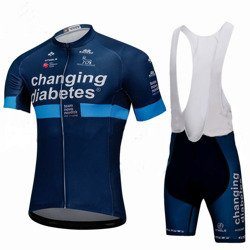 Komplet kolarski letni  | odzież rowerowa na lato -  2018 NOVO NORDISK / ROZ. XL