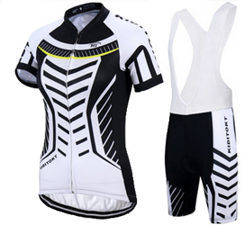 Damski komplet kolarski  | strój rowerowy dla kobiet Kiditokt