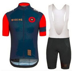 Komplet kolarski  | strój rowerowy wiggins / roz. L