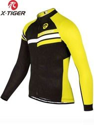 BLUZA kolarska zimowa - ocieplana  / bluza rowerowa x-tiger