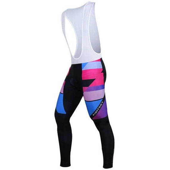 Komplet rowerowy zimowy - ocieplany / strój kolarski Kiditokt / roz. S