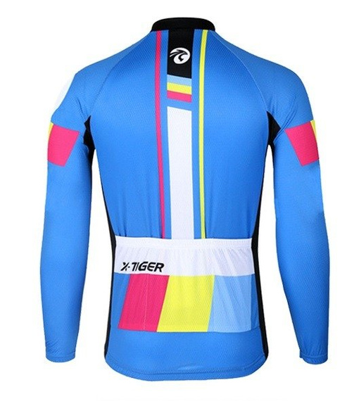 BLUZA kolarska wiosenno - jesienna  / bluza rowerowa x-tiger