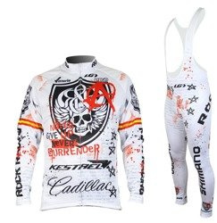 Strój kolarski zimowy - 2 częściowy ocieplany komplet HOBBY | Rock Racing