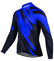 BLUZA kolarska zimowa - ocieplana / bluza rowerowa kiditokt