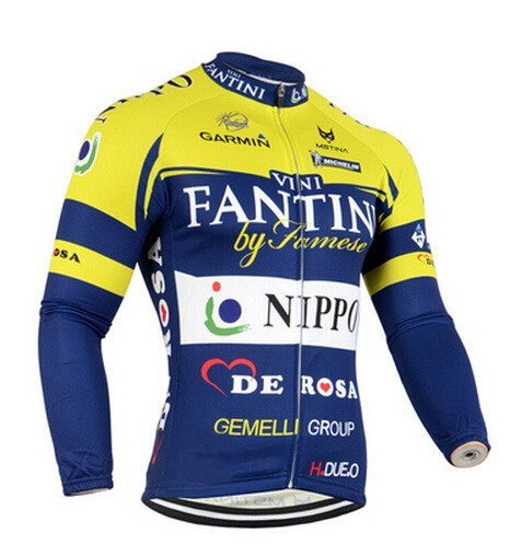 Komplet rowerowy zimowy - ocieplany / strój kolarski Fantini