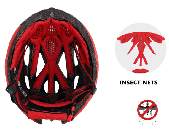 KASK ROWEROWY / KASK KOLARSKI I MTB  / ULTRALEKKI - NIEBIESKI