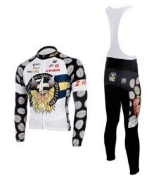 Strój kolarski zimowy - 2 częściowy ocieplany komplet HOBBY | Maximus