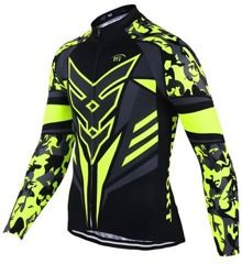 BLUZA kolarska zimowa - ocieplana / bluza rowerowa kiditokt