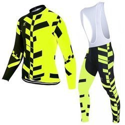 Komplet rowerowy zimowy-ocieplany / strój kolarski KIDITOKT / roz. L