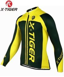 BLUZA kolarska zimowa - ocieplana / bluza rowerowa x-tiger