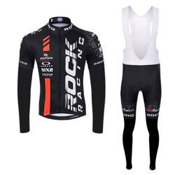 Komplet rowerowy zimowy-ocieplany / strój kolarski Rock Racing