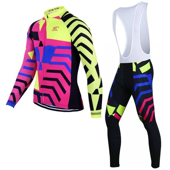 Komplet rowerowy wiosenno-jesienny / strój kolarski kiditokt