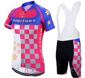 Damski komplet kolarski  | strój rowerowy dla kobiet Kiditokt