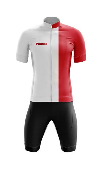 Komplet kolarski letni Polska | Strój rowerowy na lato - Centro 10