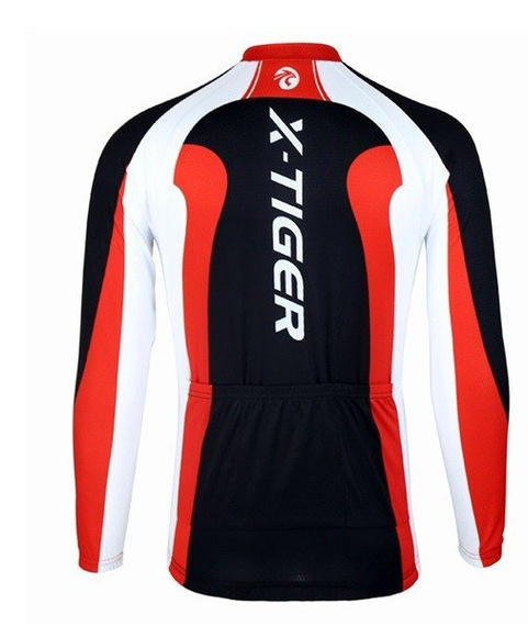 BLUZA kolarska zimowa - ocieplana  / bluza rowerowa x-tiger