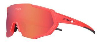 OKULARY SPORTOWE UV-400 | +5 SZKIEŁ /  RED