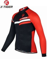 BLUZA kolarska zimowa - ocieplana / bluza rowerowa x-tiger