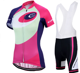 Damski komplet kolarski  | strój rowerowy dla kobiet Kiditokt