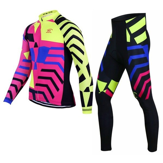 Komplet rowerowy wiosenno-jesienny / strój kolarski kiditokt