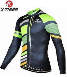 BLUZA kolarska wiosenno - jesienna  / bluza rowerowa X-TIGER / roz. L