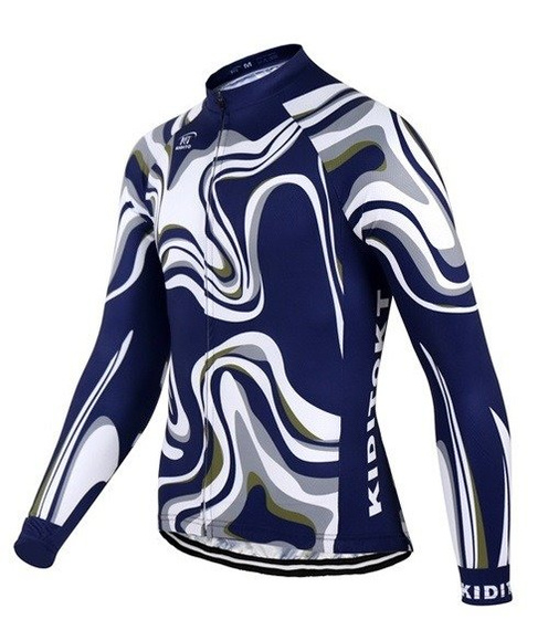 BLUZA kolarska wiosenno - jesienna / bluza rowerowa kiditokt