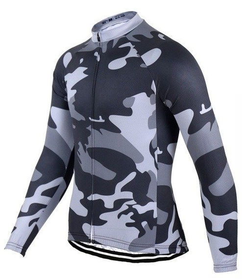 BLUZA kolarska zimowa - ocieplana / bluza rowerowa kiditokt