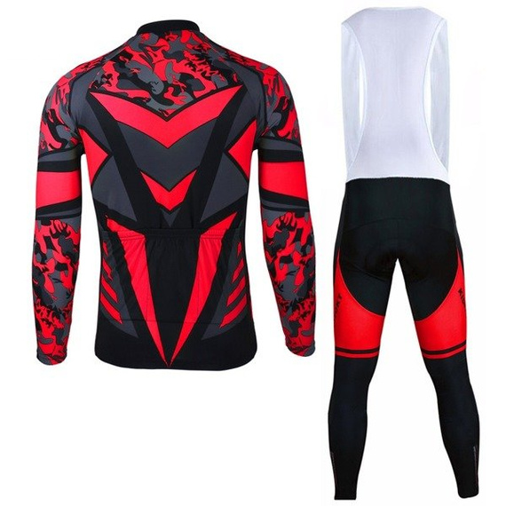 Komplet rowerowy wiosenno - jesienny / strój kolarski kiditokt / roz. M