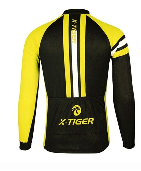 BLUZA kolarska zimowa - ocieplana  / bluza rowerowa x-tiger