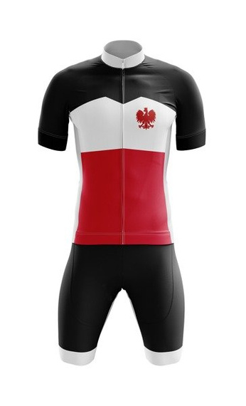 Komplet kolarski letni Polska | Strój rowerowy na lato - Centro 6