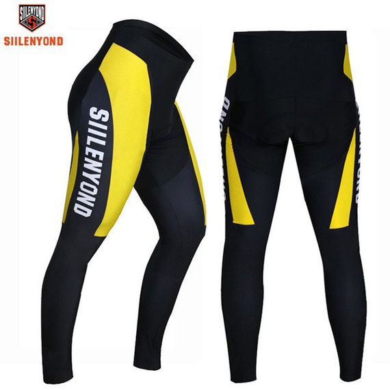 Komplet rowerowy zimowy-ocieplany / strój kolarski Siilenyond