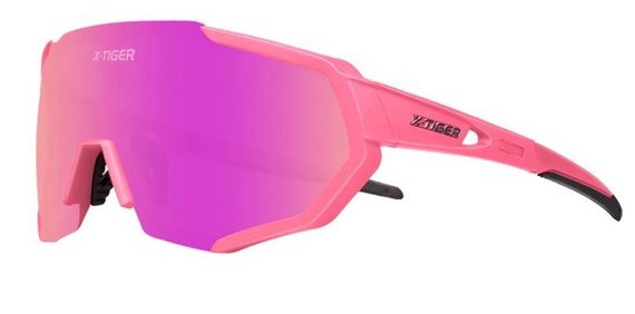 OKULARY SPORTOWE UV-400 | +5 SZKIEŁ /  PINK