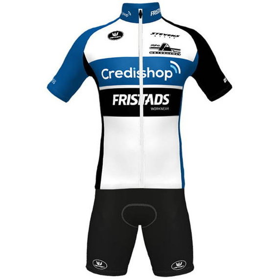 Komplet kolarski  | strój rowerowy Credishop Fristads 2022