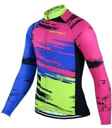 BLUZA kolarska wiosenno - jesienna / bluza rowerowa kiditokt