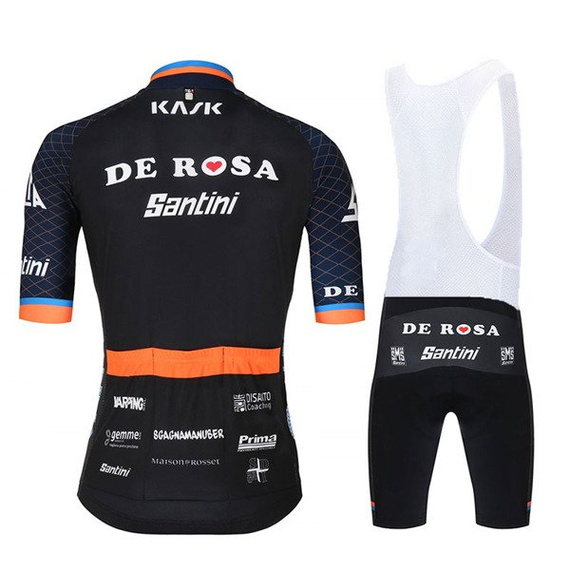 Komplet kolarski letni  | odzież rowerowa na lato -  2018 DE ROSA